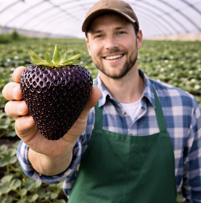 Насіння полуниці Чорний діамант