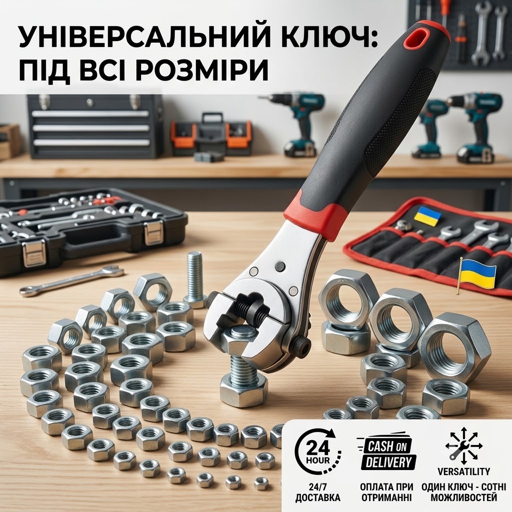 Універсальний ключ під всі розміри