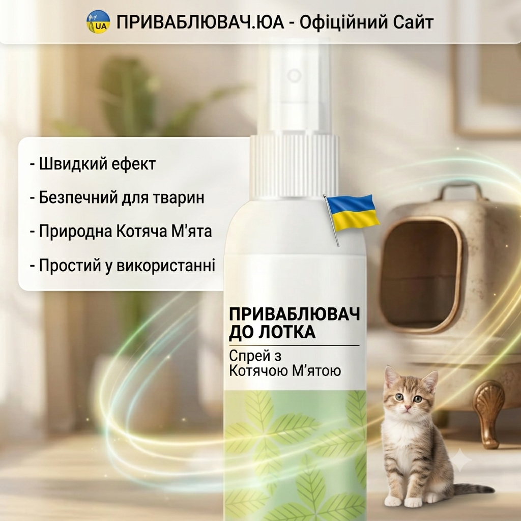 Cпрей для навчання тварин до туалету