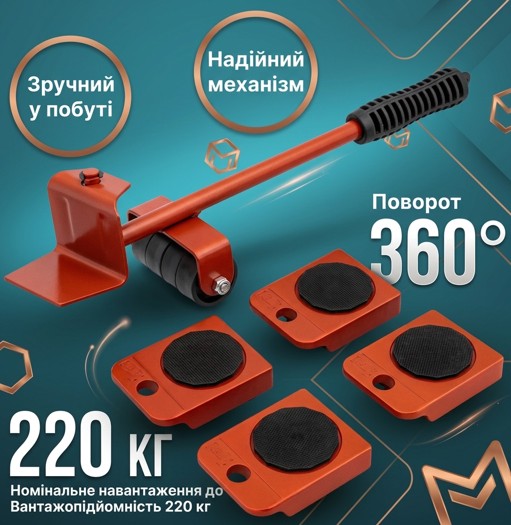 Набір для переміщення меблів