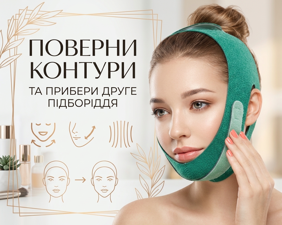 МАСКА-БАНДАЖ ДЛЯ ОБЛИЧЧЯ 