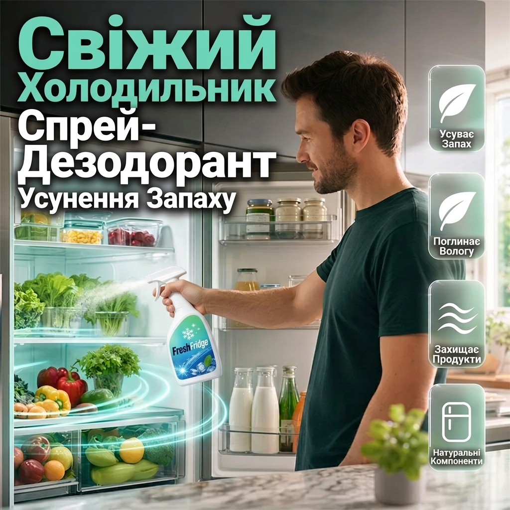 спрей для миття холодильника